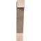Ekena Millwork Traditional Block Smooth Bracket, Douglas Fir, 5 1/2"W x 28"D x 32"H BKT06X28X32TRA05SDF - alternate 4